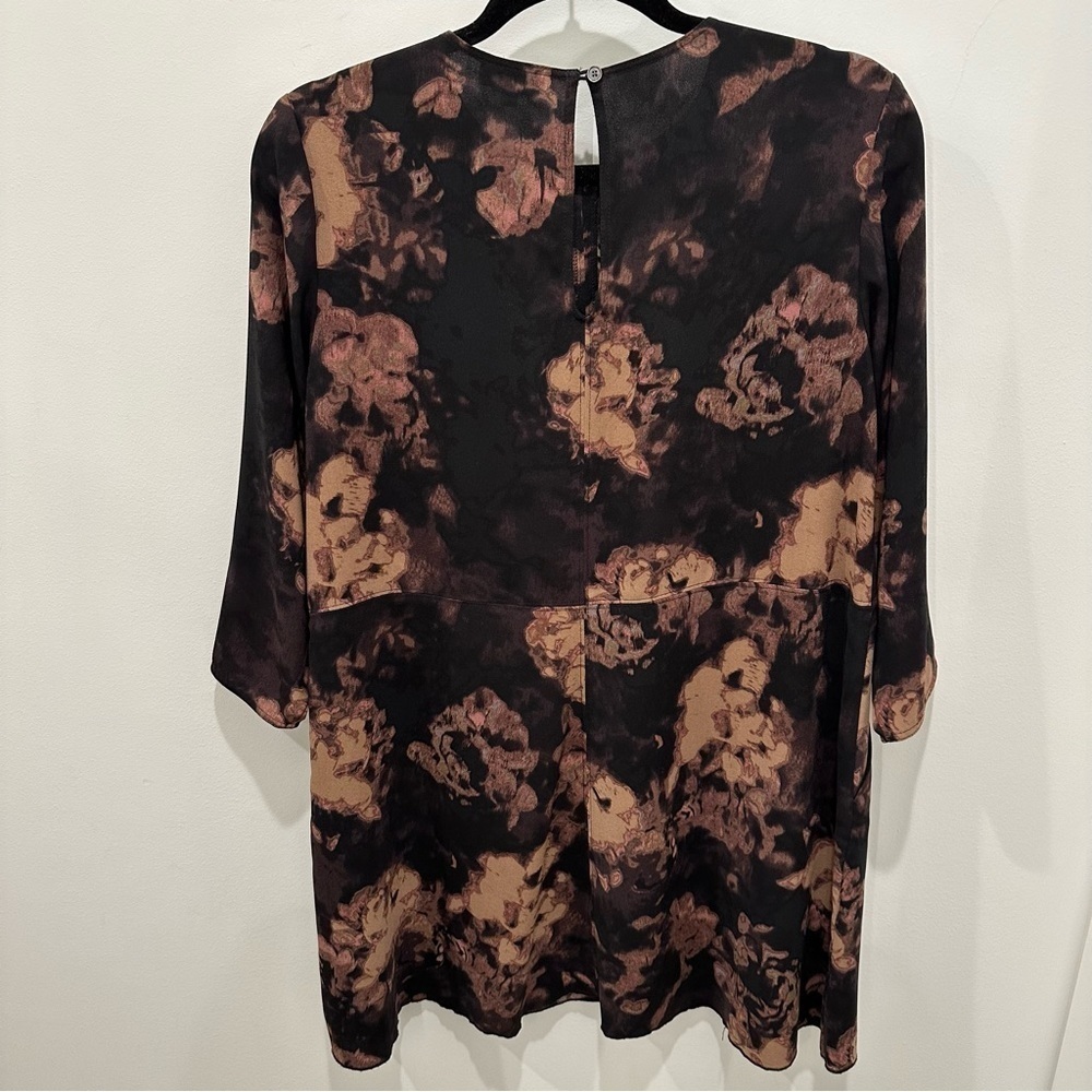 Aritzia Wilfred Myosotis Abstract Floral Dress - Picture 10 of 12